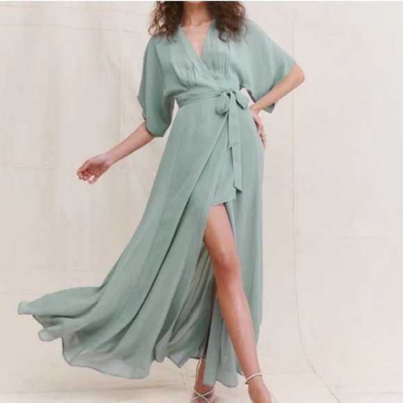 Reformation Dresses & Skirts - Reformation Winslow Dress in Celadon